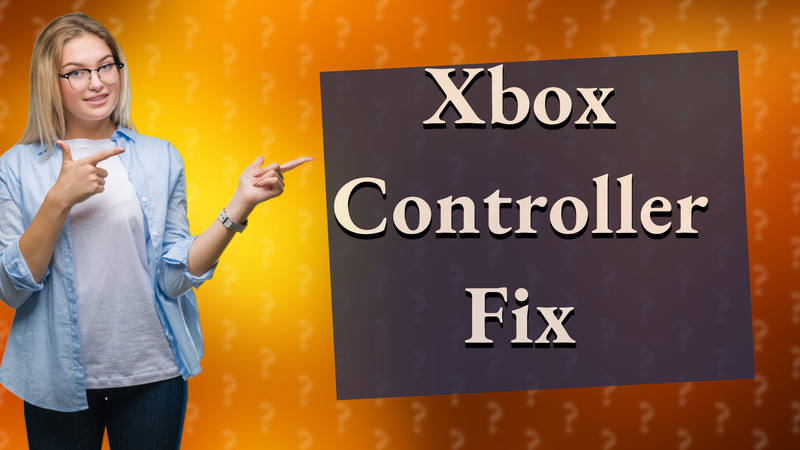 Xbox Controller Fix