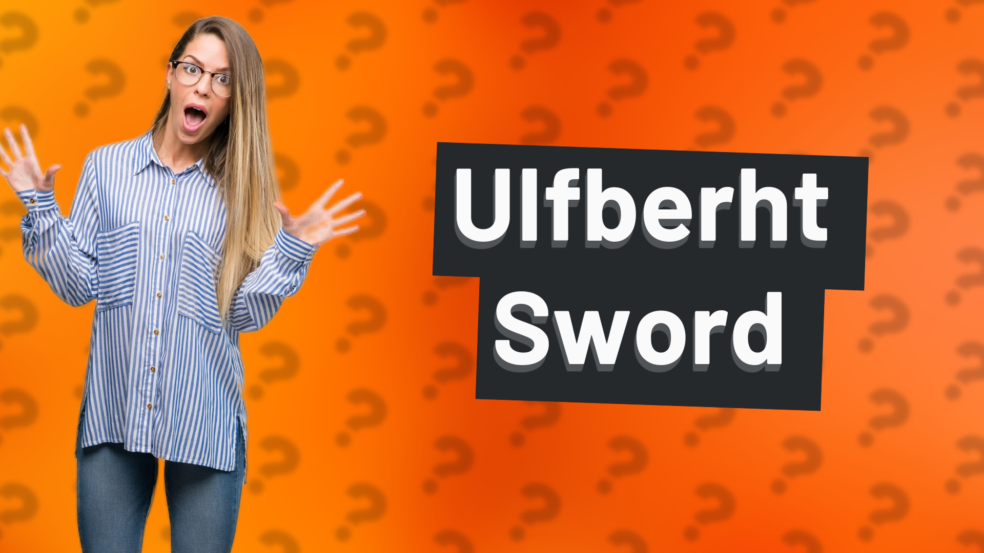 Ulfberht Sword