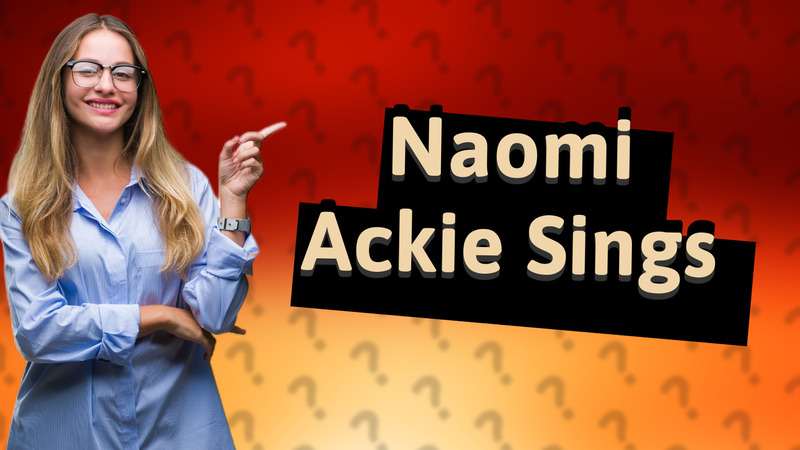 Naomi Ackie Sings