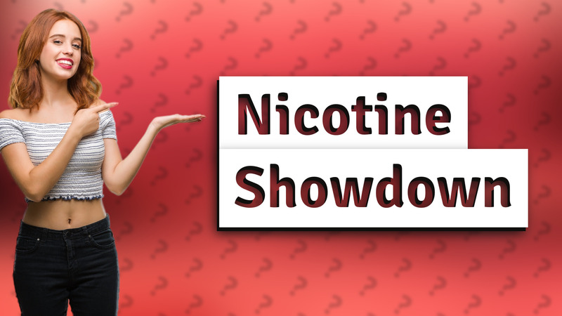 Nicotine Showdown