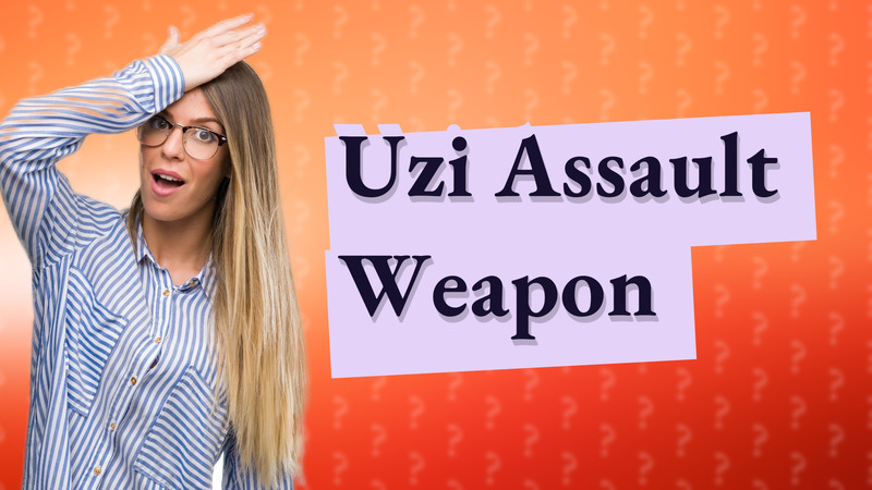 Uzi Assault Weapon