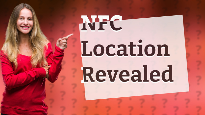 NFC Location Revealed