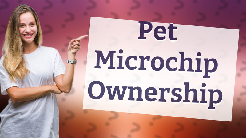 Pet Microchip Ownership