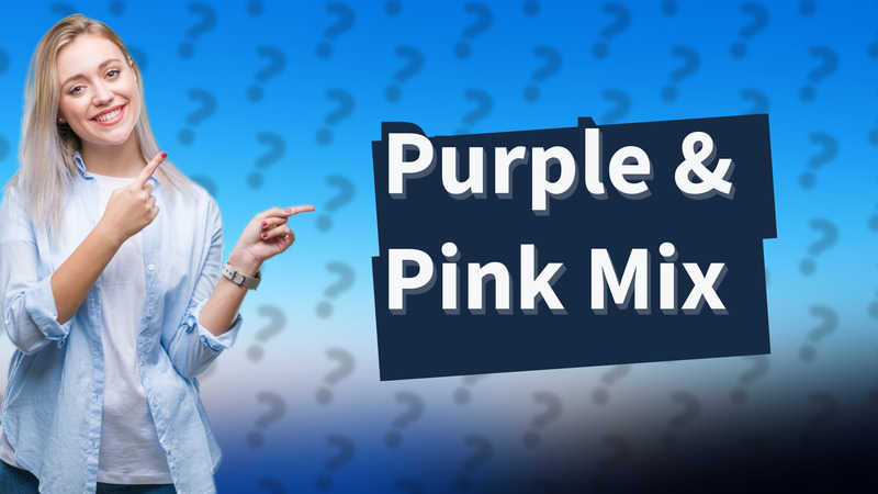 Purple & Pink Mix