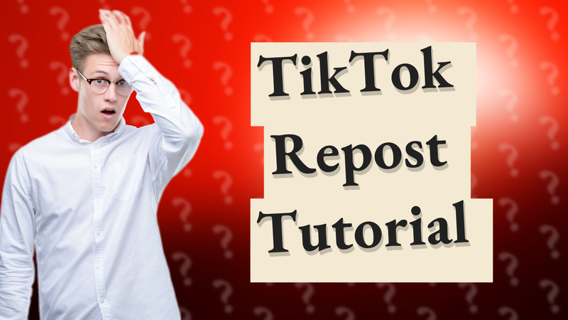 TikTok Repost Tutorial
