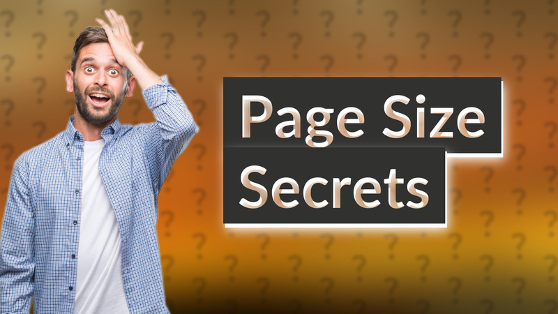 Page Size Secrets