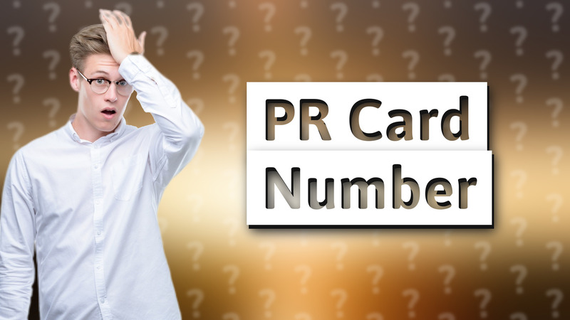 PR Card Number