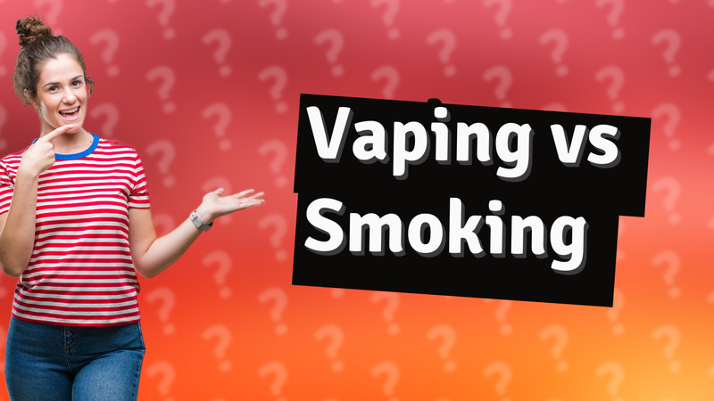 Vaping vs Smoking