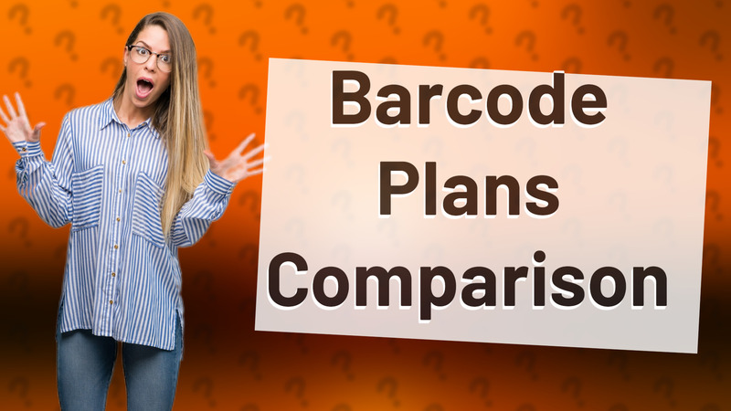 Barcode Plans Comparison