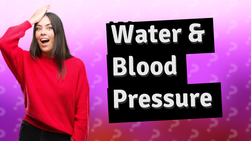 Water & Blood Pressure