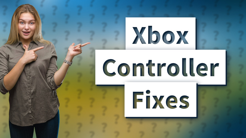 Xbox Controller Fixes