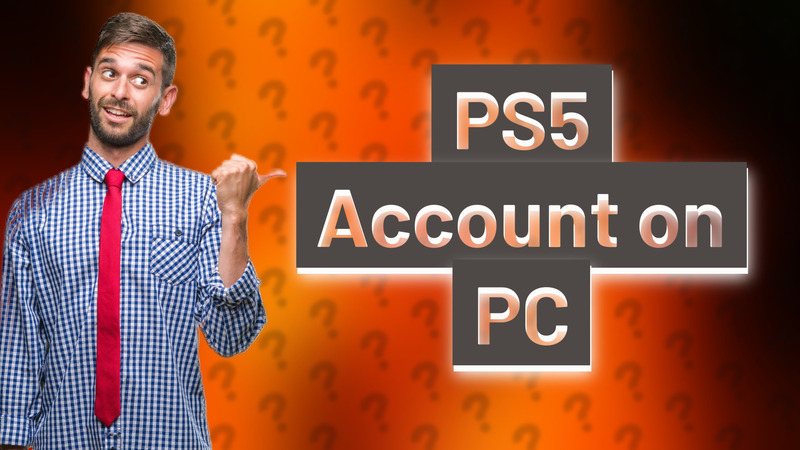 PS5 Account on PC