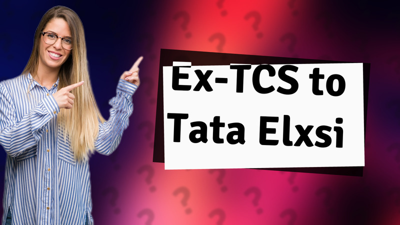 Ex-TCS to Tata Elxsi