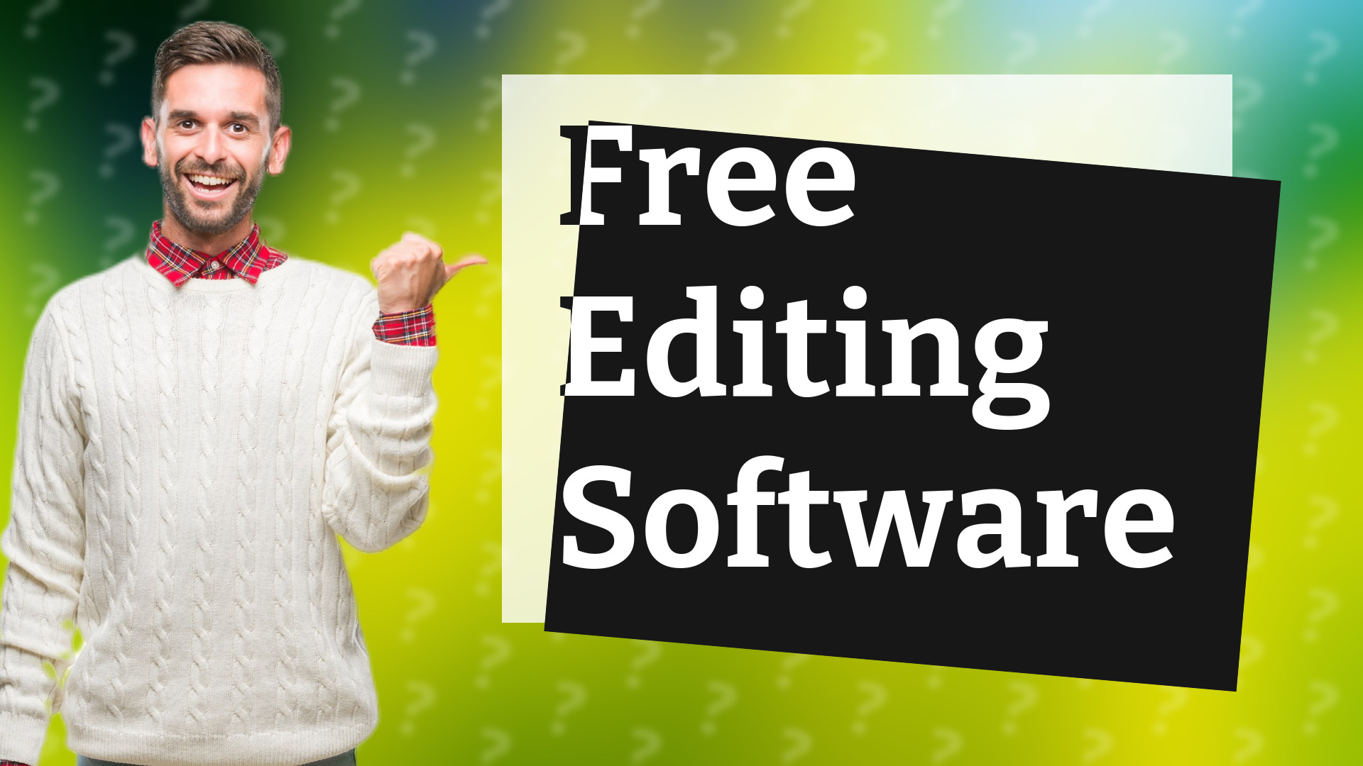 Free Editing Software