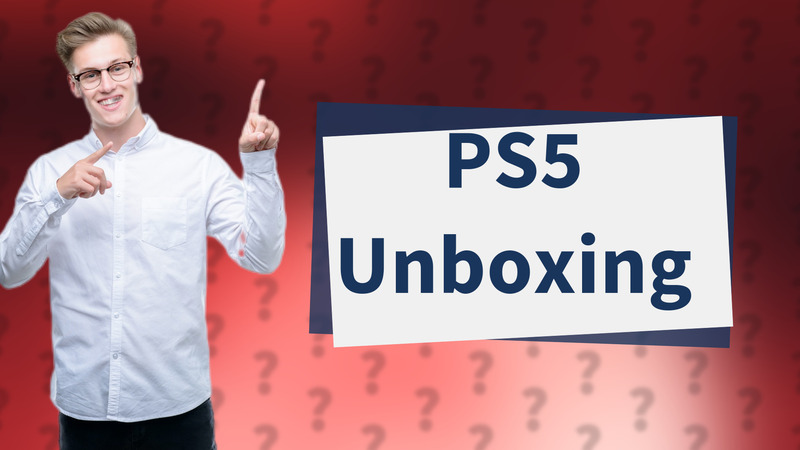 PS5 Unboxing