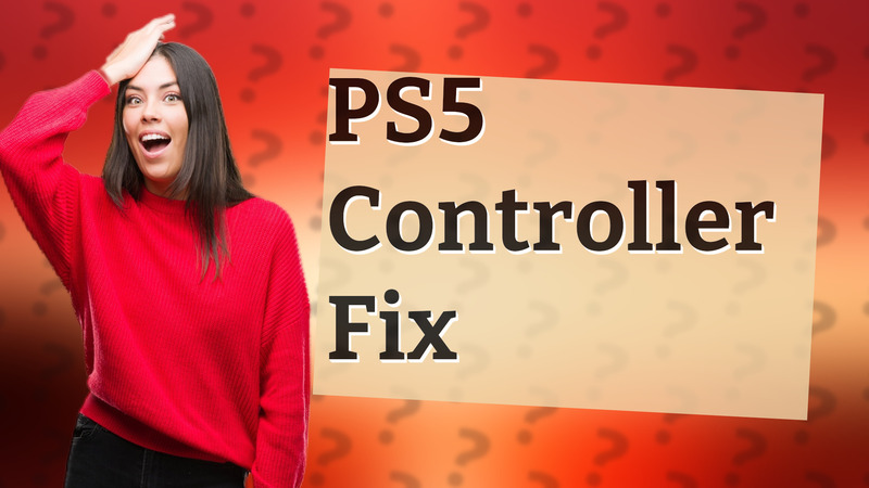 PS5 Controller Fix