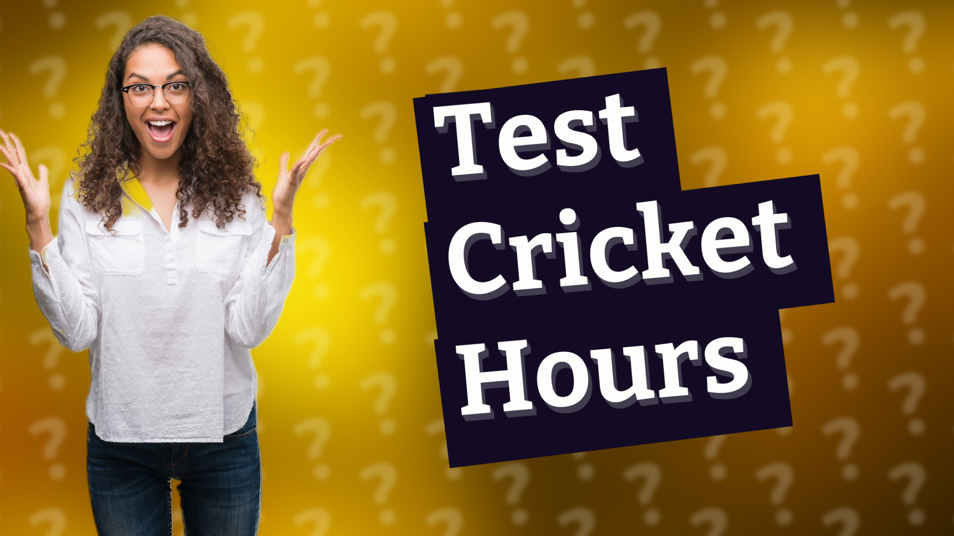 Test Cricket Hours