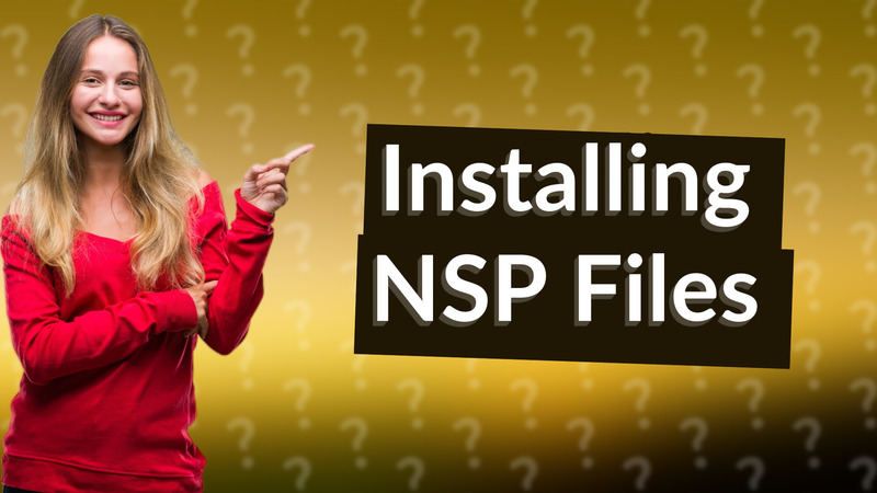 Installing NSP Files