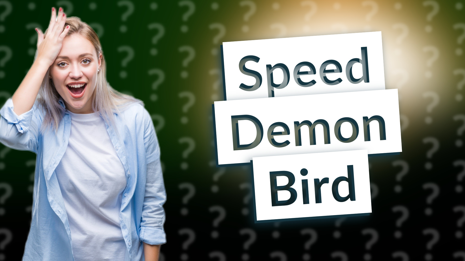 Speed Demon Bird