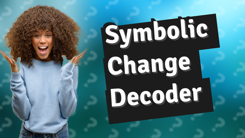 Symbolic Change Decoder