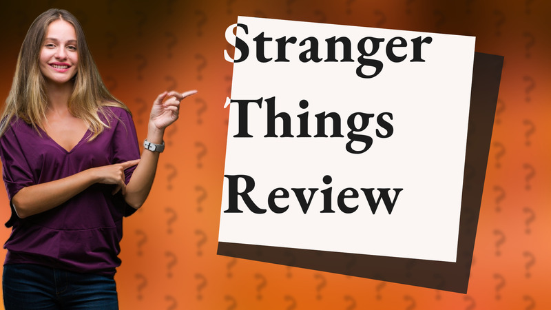 Stranger Things Review