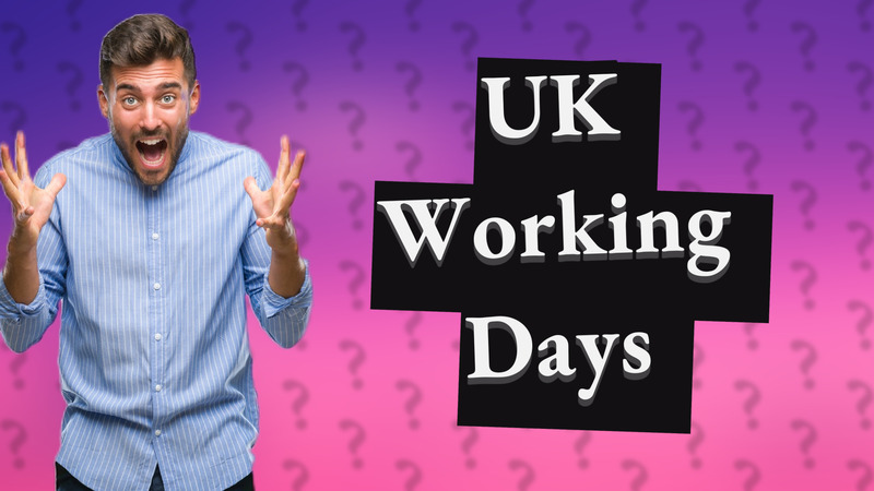 UK Working Days