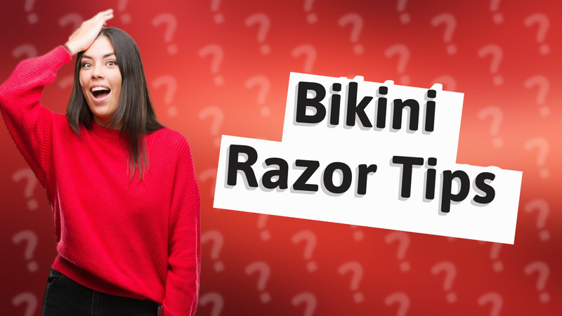 Bikini Razor Tips