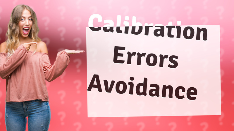 Calibration Errors Avoidance