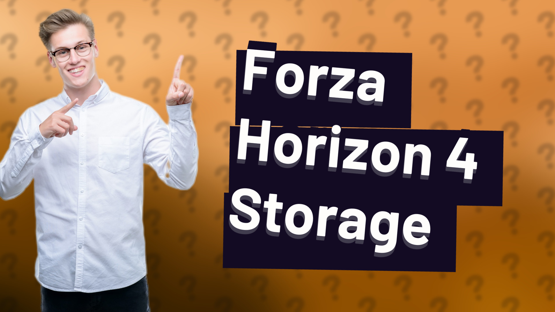 Forza Horizon 4 Storage