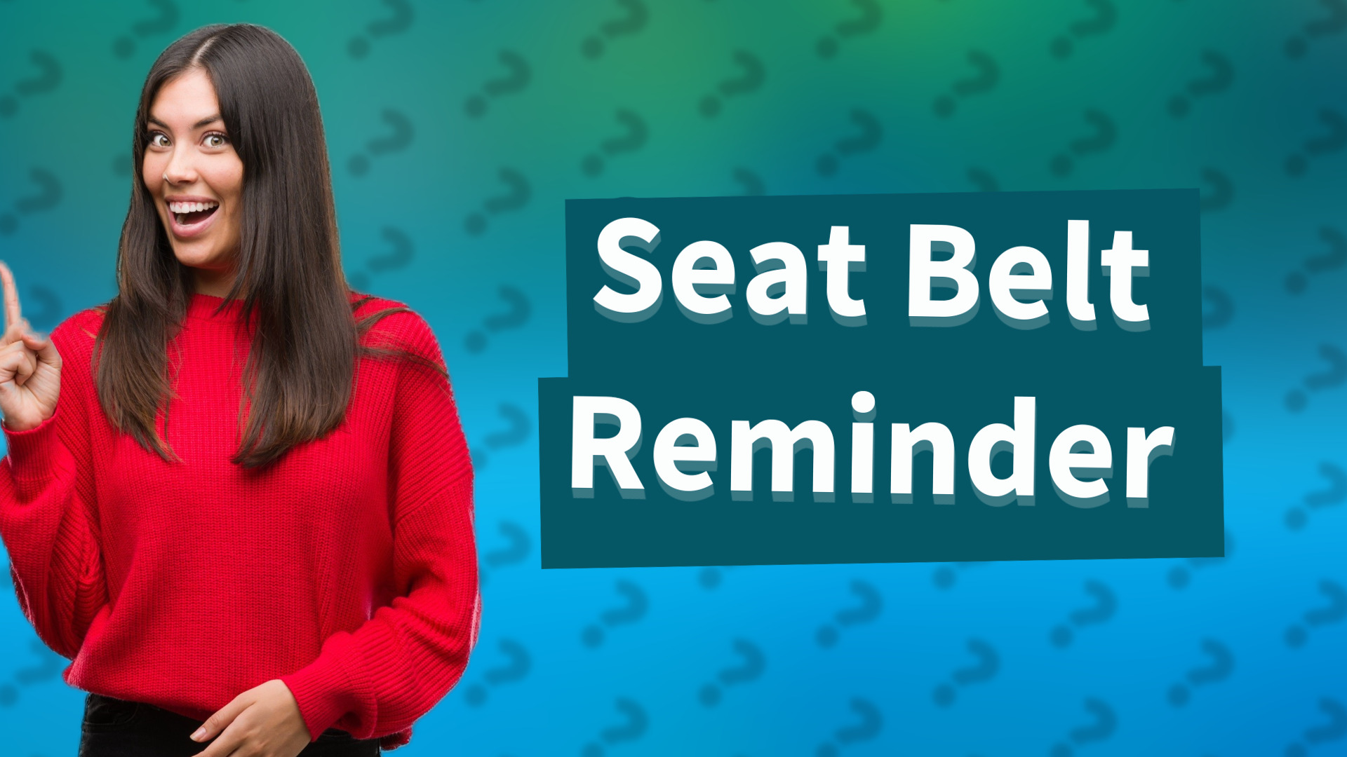Seat Belt Reminder