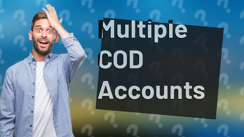 Multiple COD Accounts