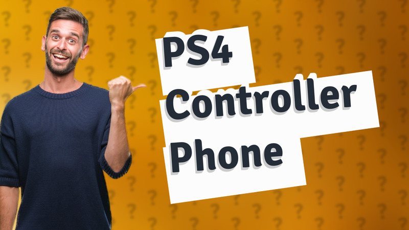 PS4 Controller Phone
