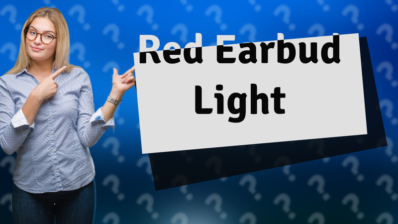 Red Earbud Light