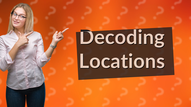 Decoding Locations