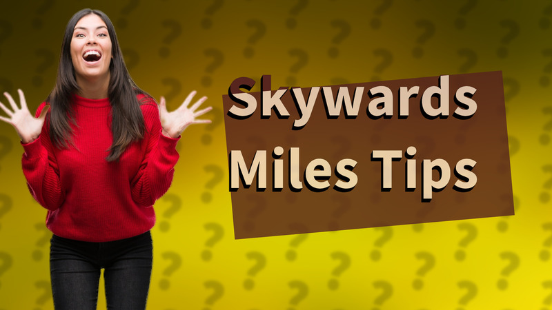 Skywards Miles Tips