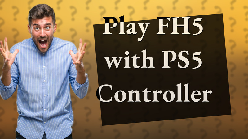 Play FH5 with PS5 Controller