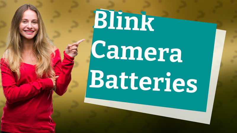 Blink Camera Batteries