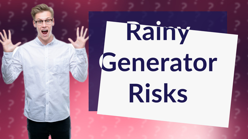 Rainy Generator Risks