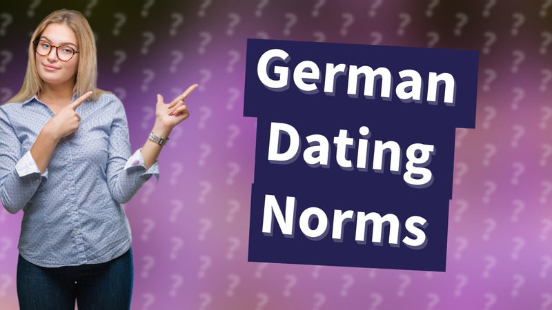 German Dating Norms