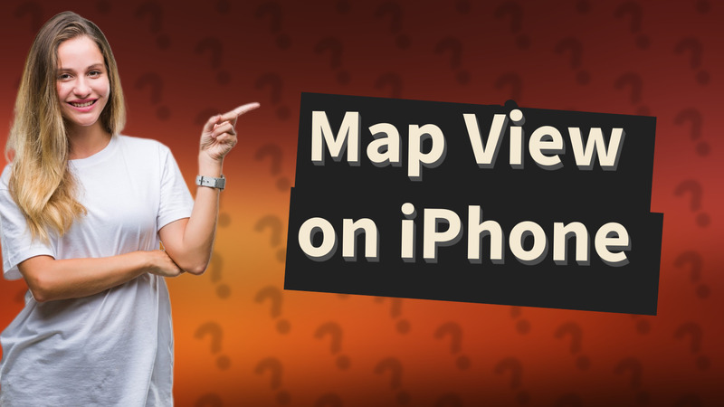 Map View on iPhone