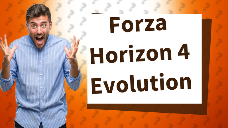 Forza Horizon 4 Evolution