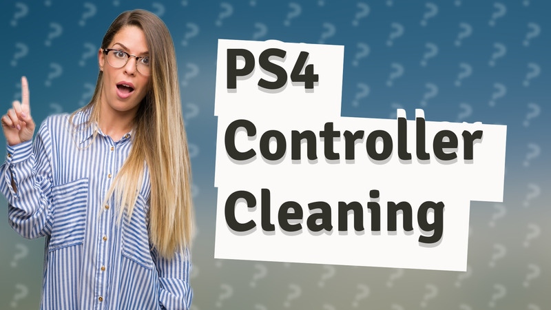 PS4 Controller Cleaning
