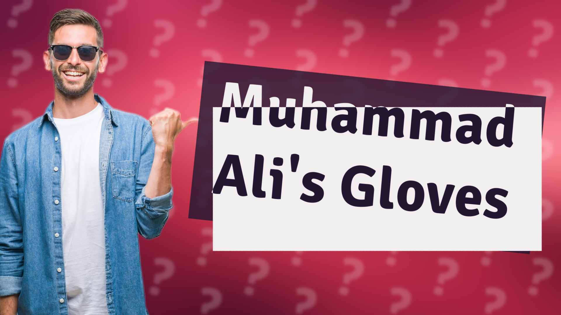 Muhammad Ali's Gloves