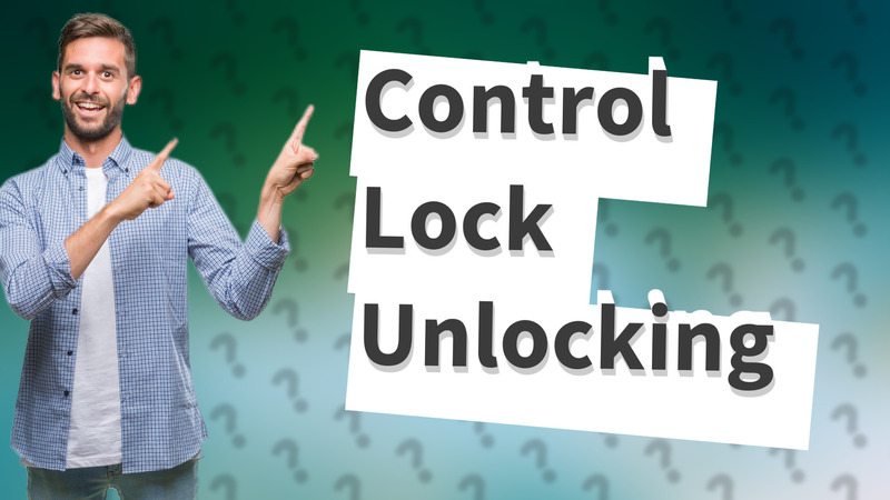 Control Lock Unlocking