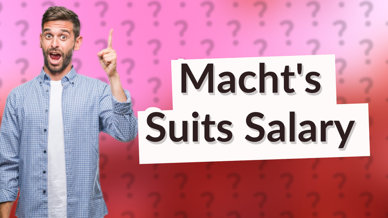 Macht's Suits Salary