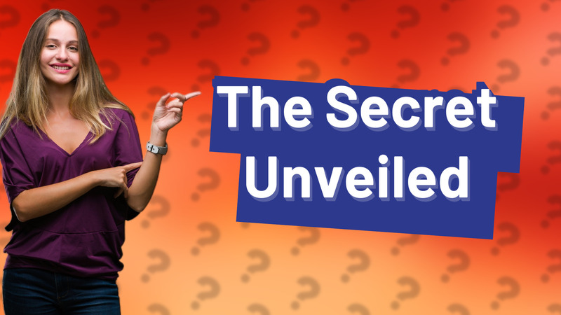 The Secret Unveiled