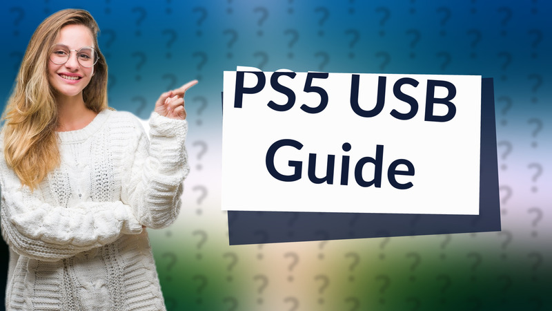PS5 USB Guide
