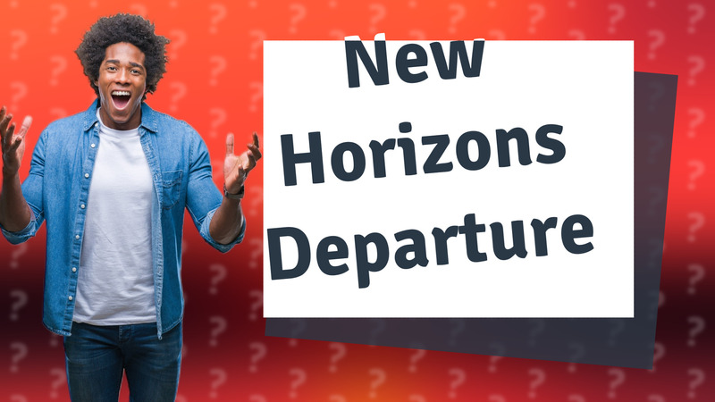 New Horizons Departure