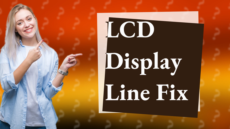 LCD Display Line Fix