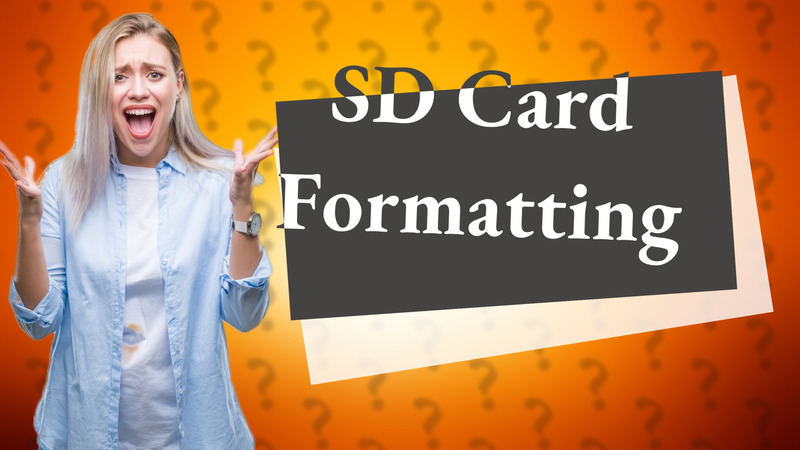 SD Card Formatting